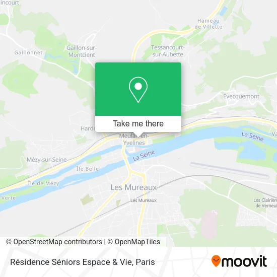 Résidence Séniors Espace & Vie map