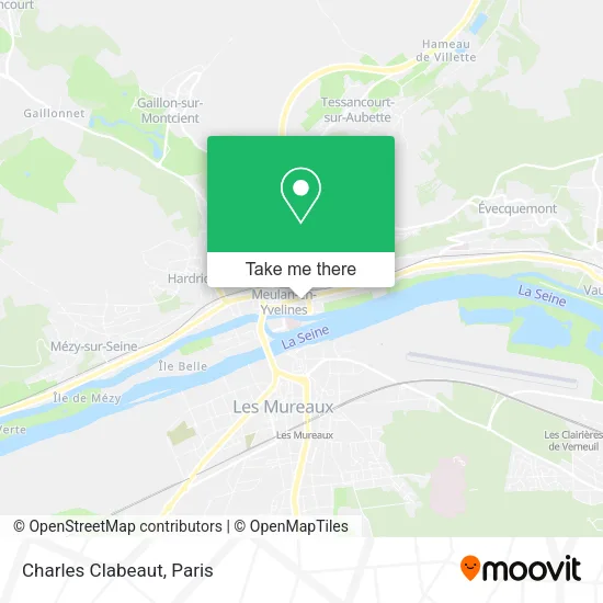 Charles Clabeaut map