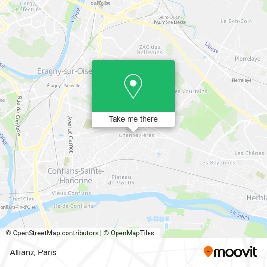 Allianz map