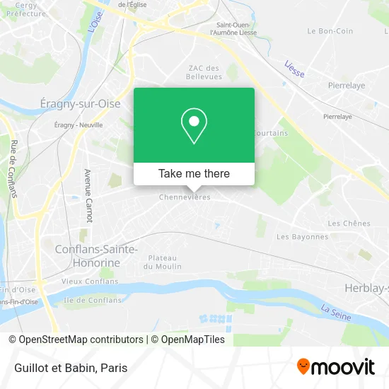 Guillot et Babin map