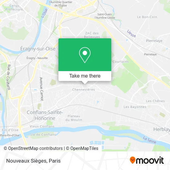 Nouveaux Sièges map