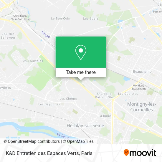 K&D Entretien des Espaces Verts map