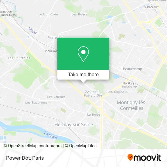 Power Dot map