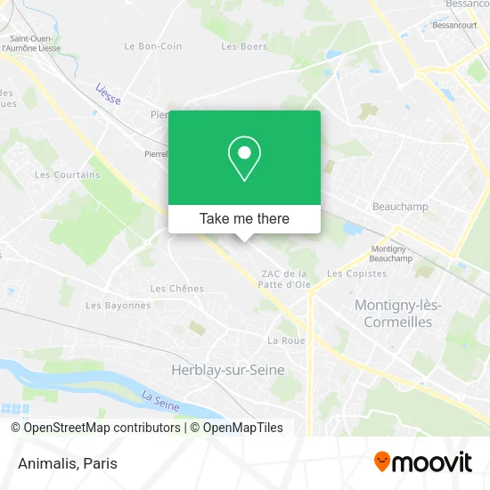 Animalis map