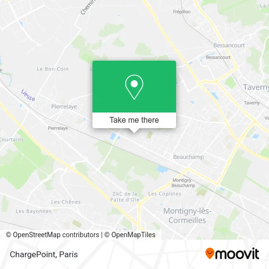 ChargePoint map