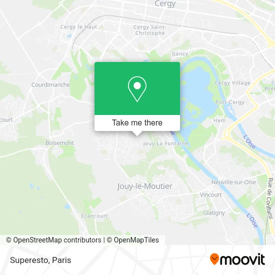 Superesto map