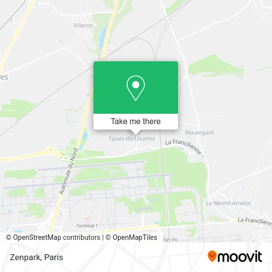 Zenpark map