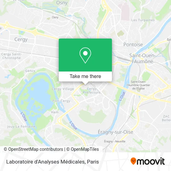 Laboratoire d'Analyses Médicales map