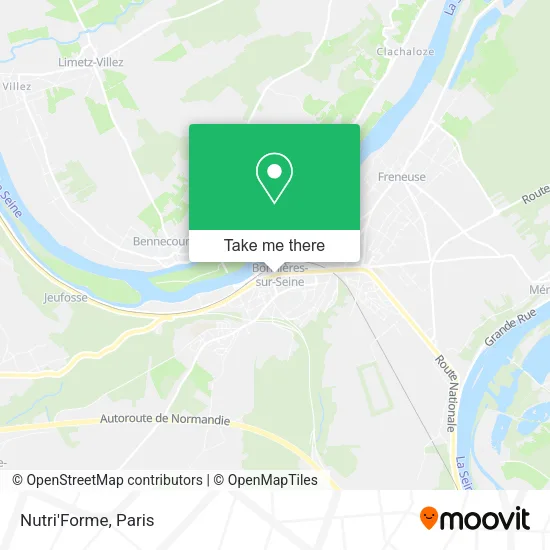 Nutri'Forme map