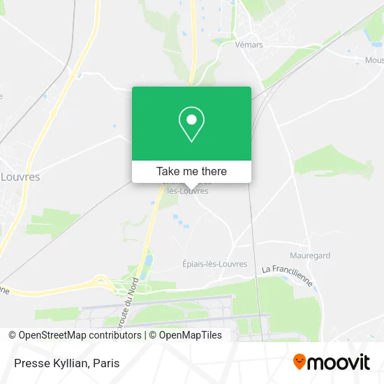 Presse Kyllian map