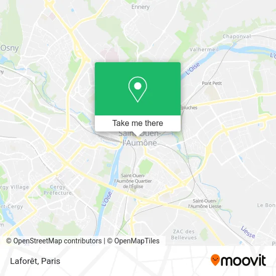 Laforêt map