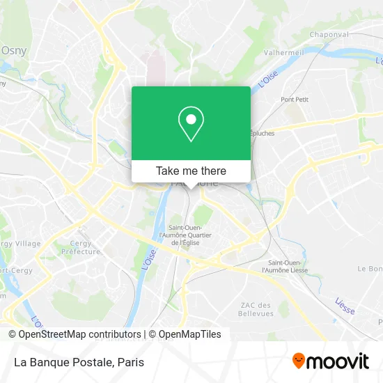 La Banque Postale map
