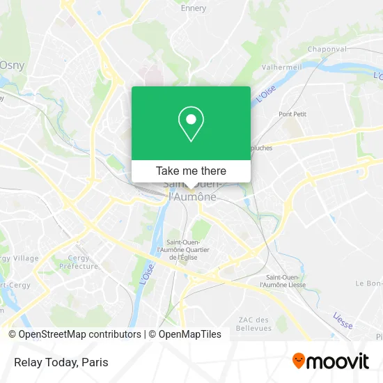 Relay Today map