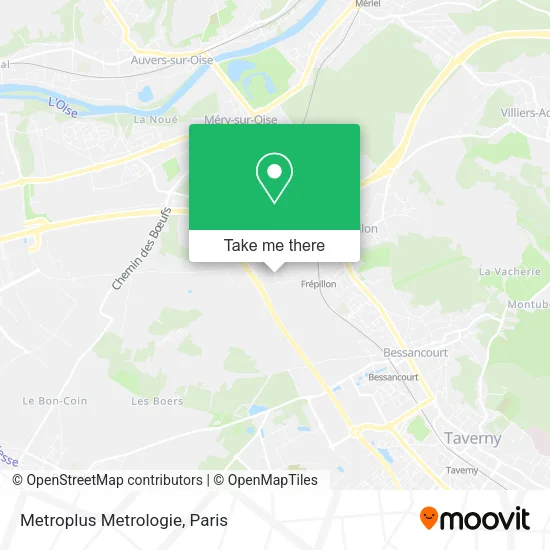 Metroplus Metrologie map