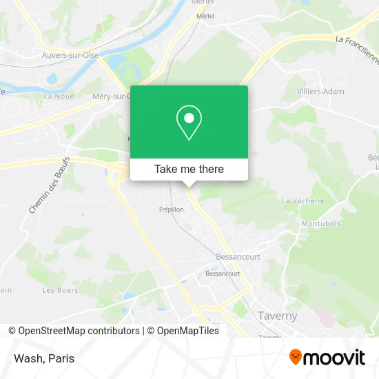 Wash map