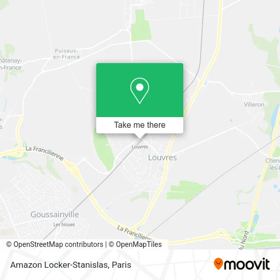Amazon Locker-Stanislas map