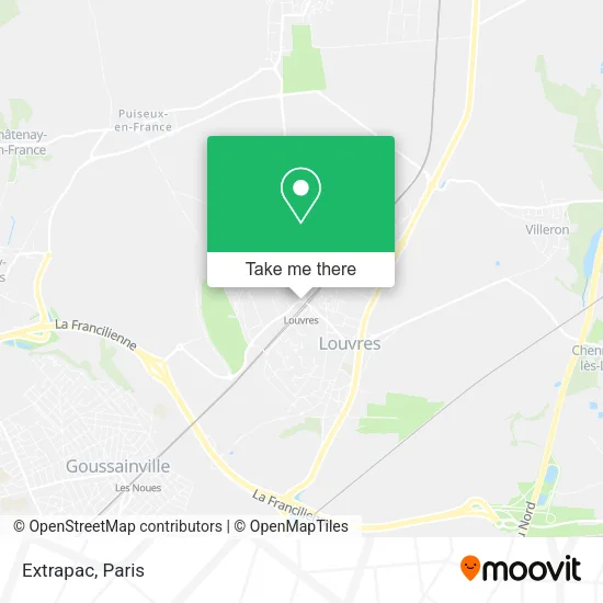 Extrapac map