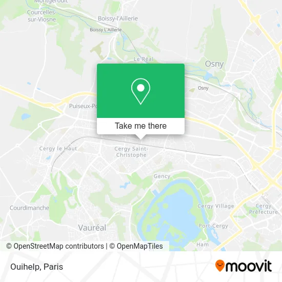 Ouihelp map