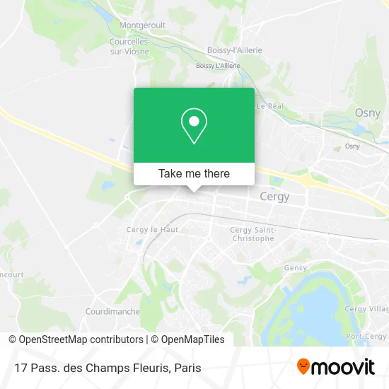 17 Pass. des Champs Fleuris map