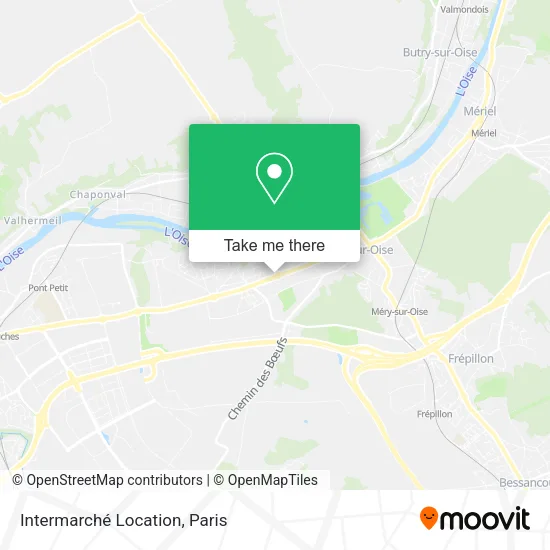 Intermarché Location map