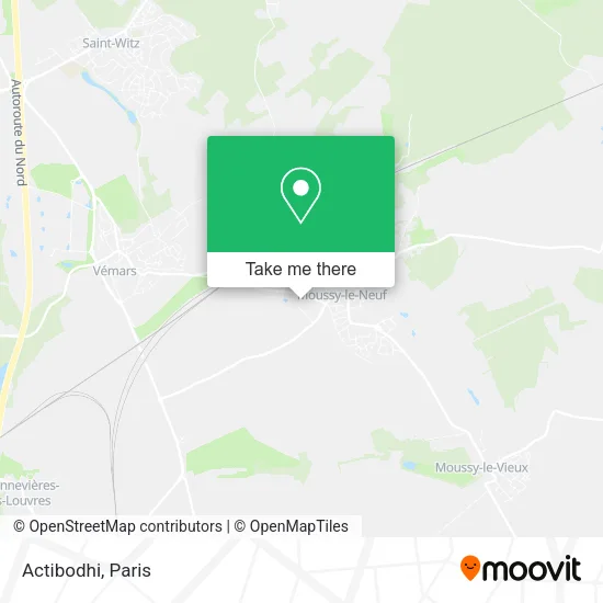Actibodhi map