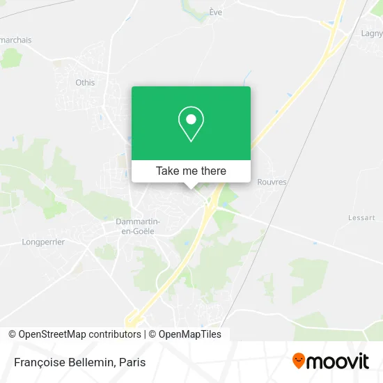 Françoise Bellemin map