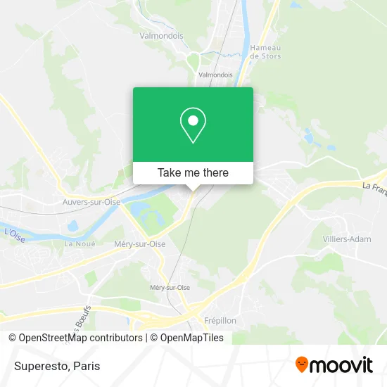 Superesto map