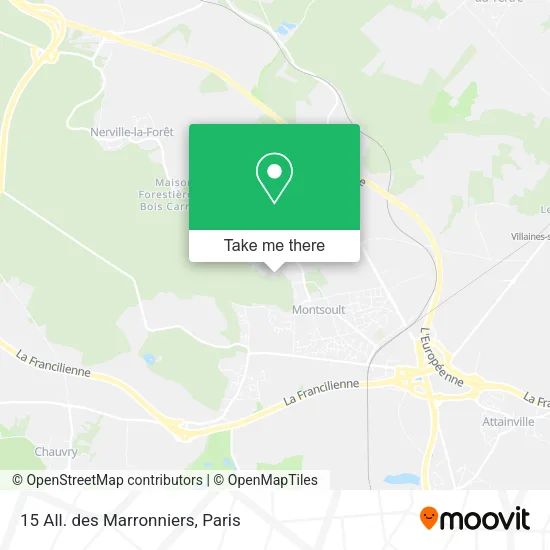 15 All. des Marronniers map