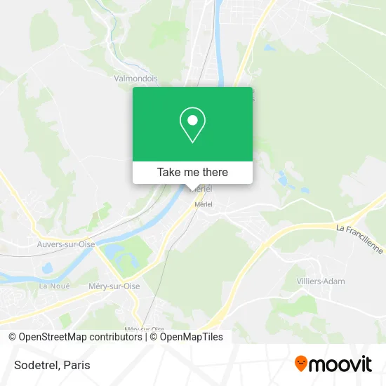 Sodetrel map
