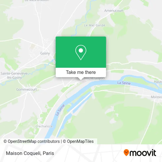 Maison Coqueli map