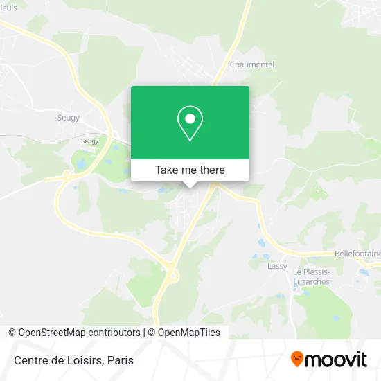 Centre de Loisirs map