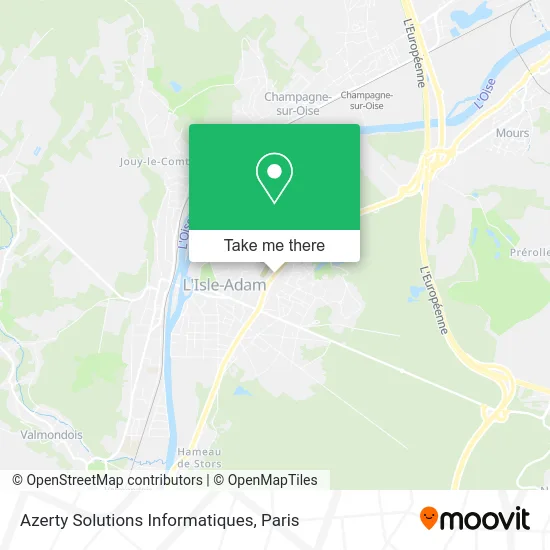Azerty Solutions Informatiques map
