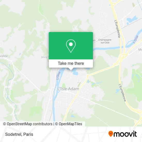 Sodetrel map