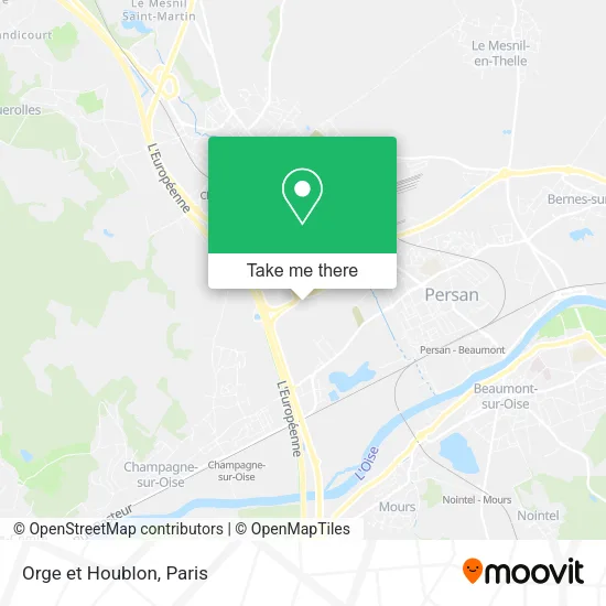 Orge et Houblon map