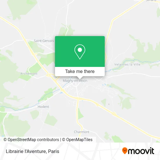Librairie l'Aventure map