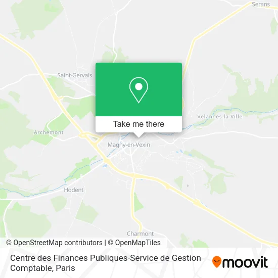 Centre des Finances Publiques-Service de Gestion Comptable map