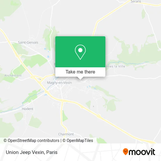 Union Jeep Vexin map