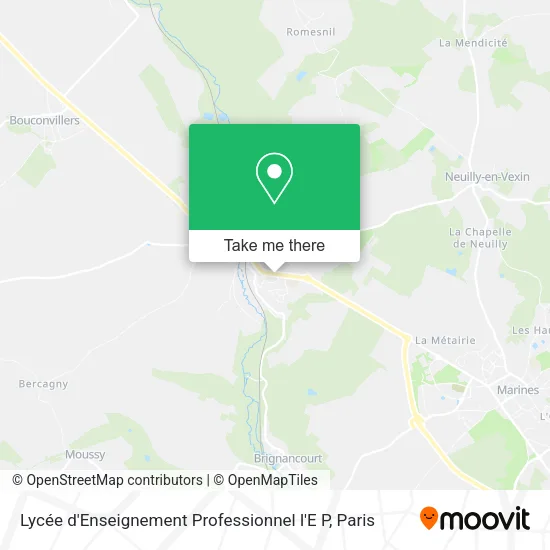 Lycée d'Enseignement Professionnel l'E P map
