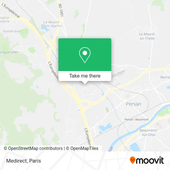 Medirect map