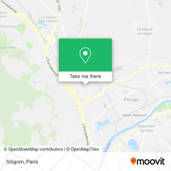 Siligom map