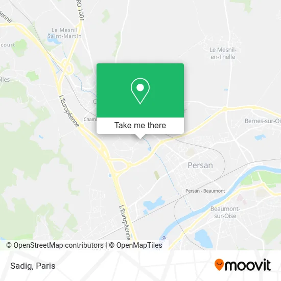 Sadig map