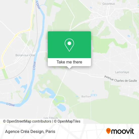 Agence Créa Design map