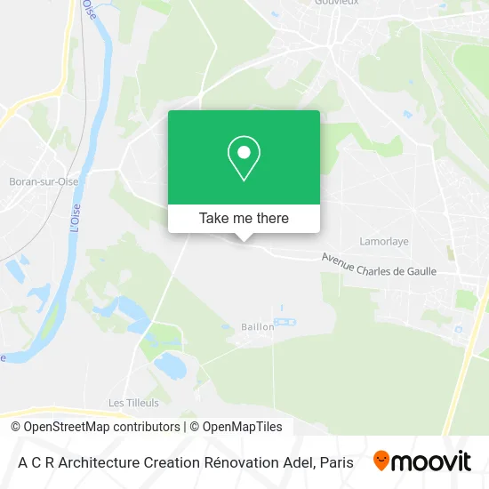 A C R Architecture Creation Rénovation Adel map