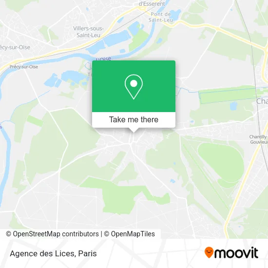 Agence des Lices map