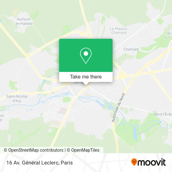 16 Av. Général Leclerc map