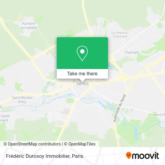 Frédéric Durosoy Immobilier map