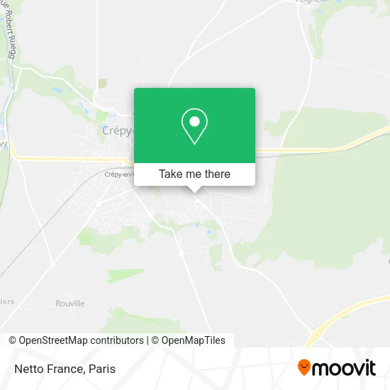 Netto France map