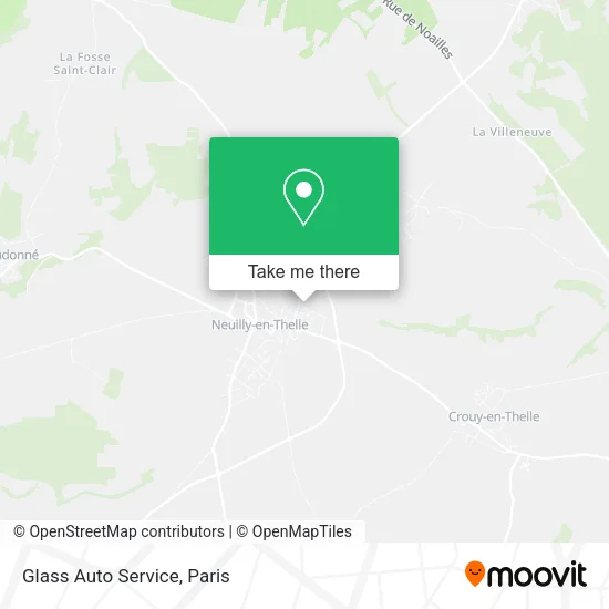 Glass Auto Service map