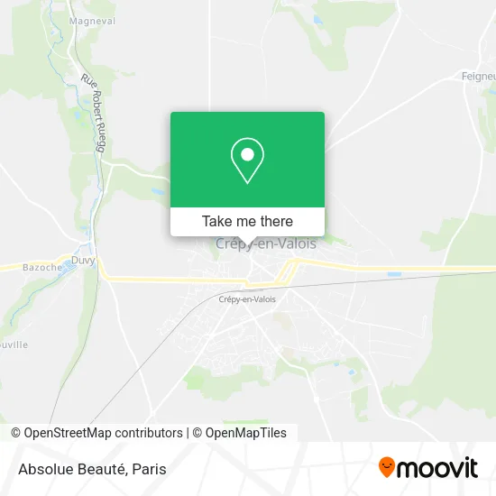 Absolue Beauté map