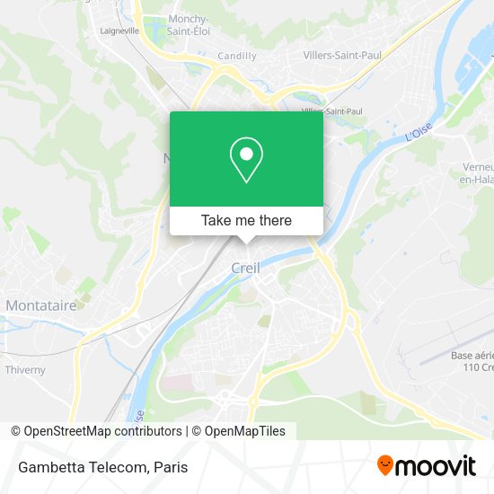 Gambetta Telecom map